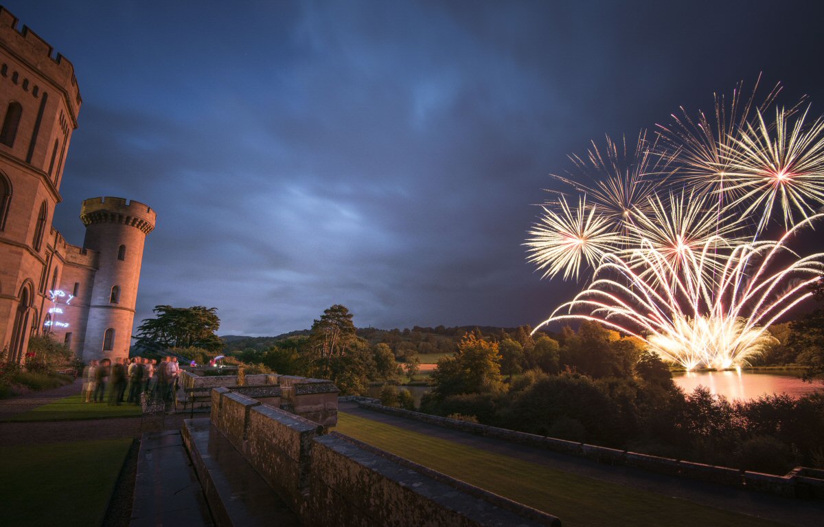 Wedding fireworks