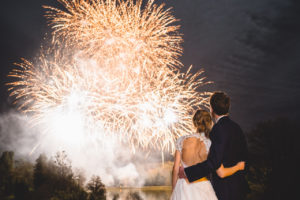 wedding fireworks